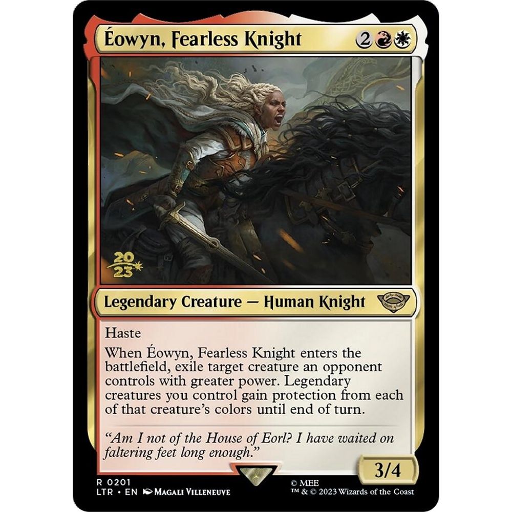 Image for Eowyn, Fearless Knight (201) (PRE) - Magic: The Gathering