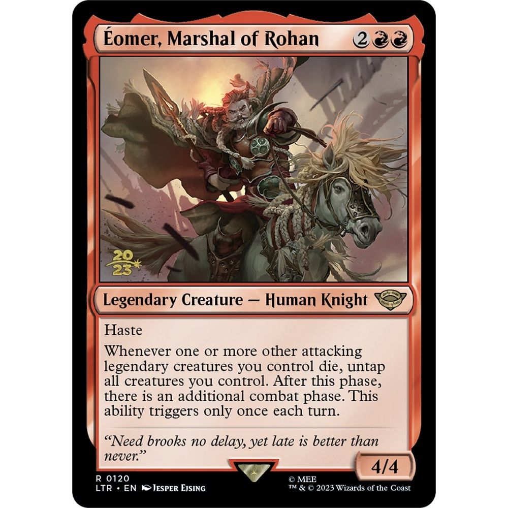 Image for Eomer, Marshal of Rohan (120) (PRE) - Magic: The Gathering