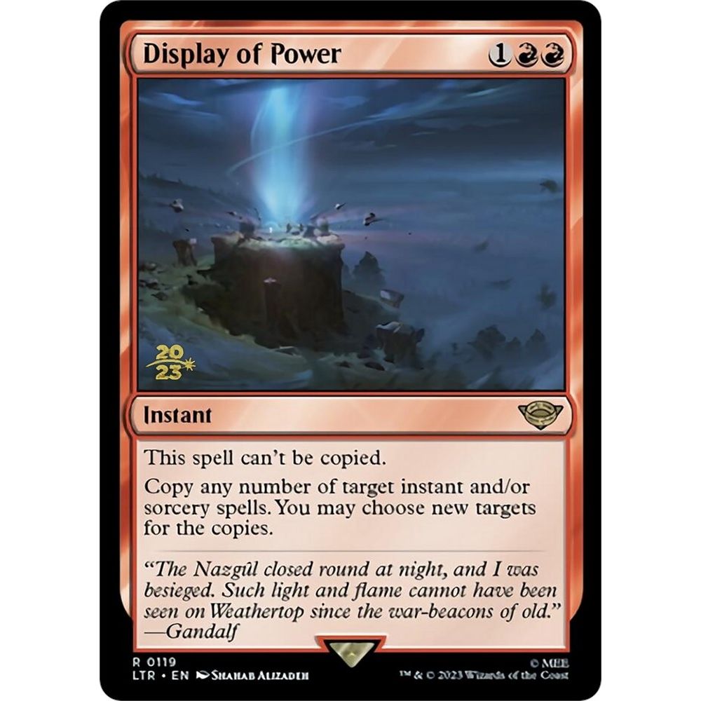 Image for Display of Power (119) (PRE) - Magic: The Gathering