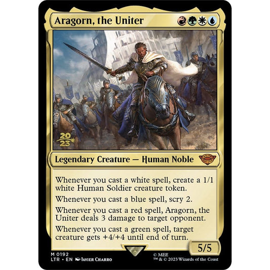 Image for Aragorn, the Uniter (192) (PRE) - Magic: The Gathering