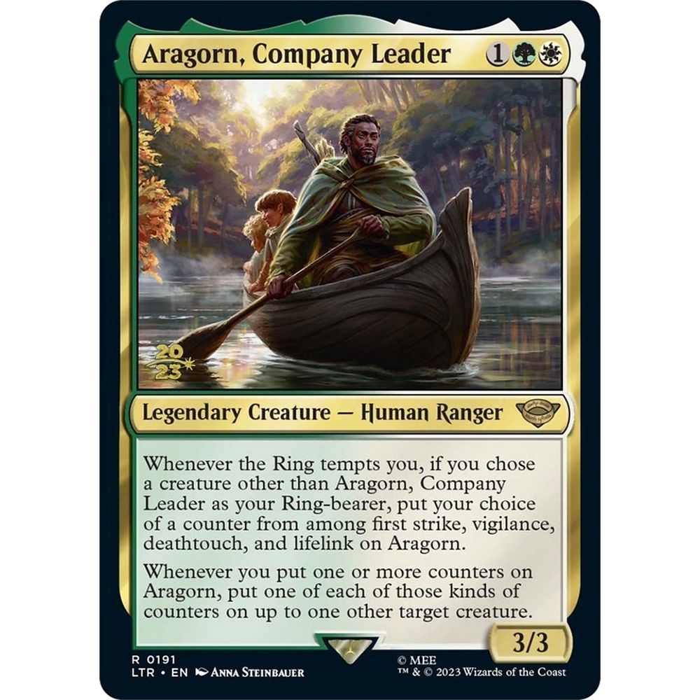Image for Aragorn, Company Leader (191) (PRE) - Magic: The Gathering
