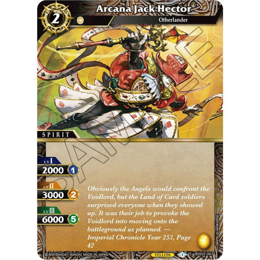Image for Arcana Jack Hector (BSS02-067) (BSS02) - Battle Spirits Saga