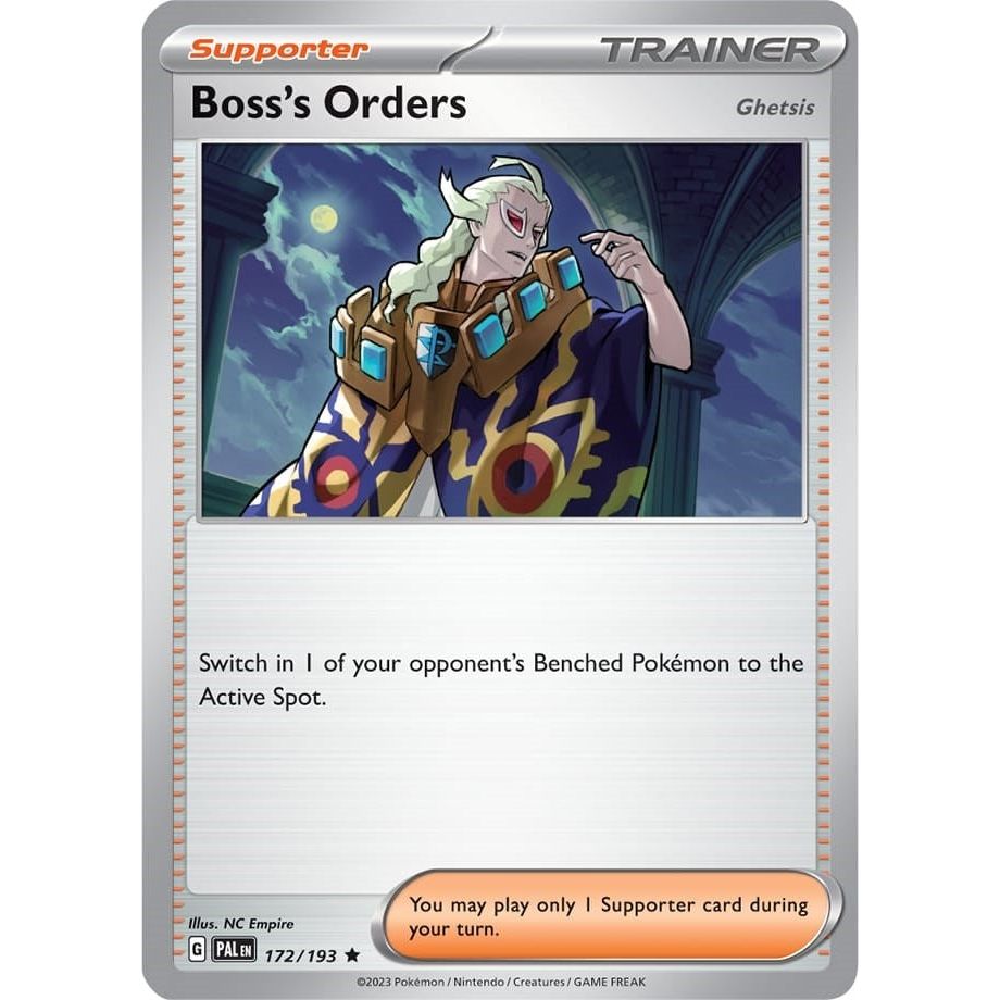 Image for Boss's Orders (172/193) (PR) - Pokemon