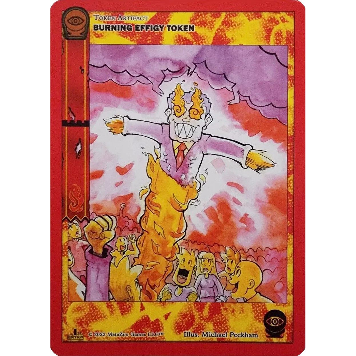 Image for Burning Effigy Token (SCE1E) - MetaZoo