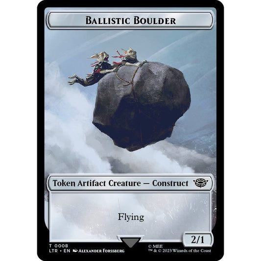 Image for Ballistic Boulder // Food (0009) Double-Sided Token (8 // 9) (LTR) - Magic: The Gathering