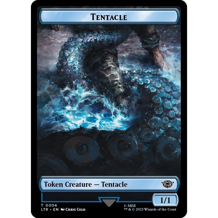Image for Tentacle // Food (0010) Double-Sided Token (4 // 10) (LTR) - Magic: The Gathering