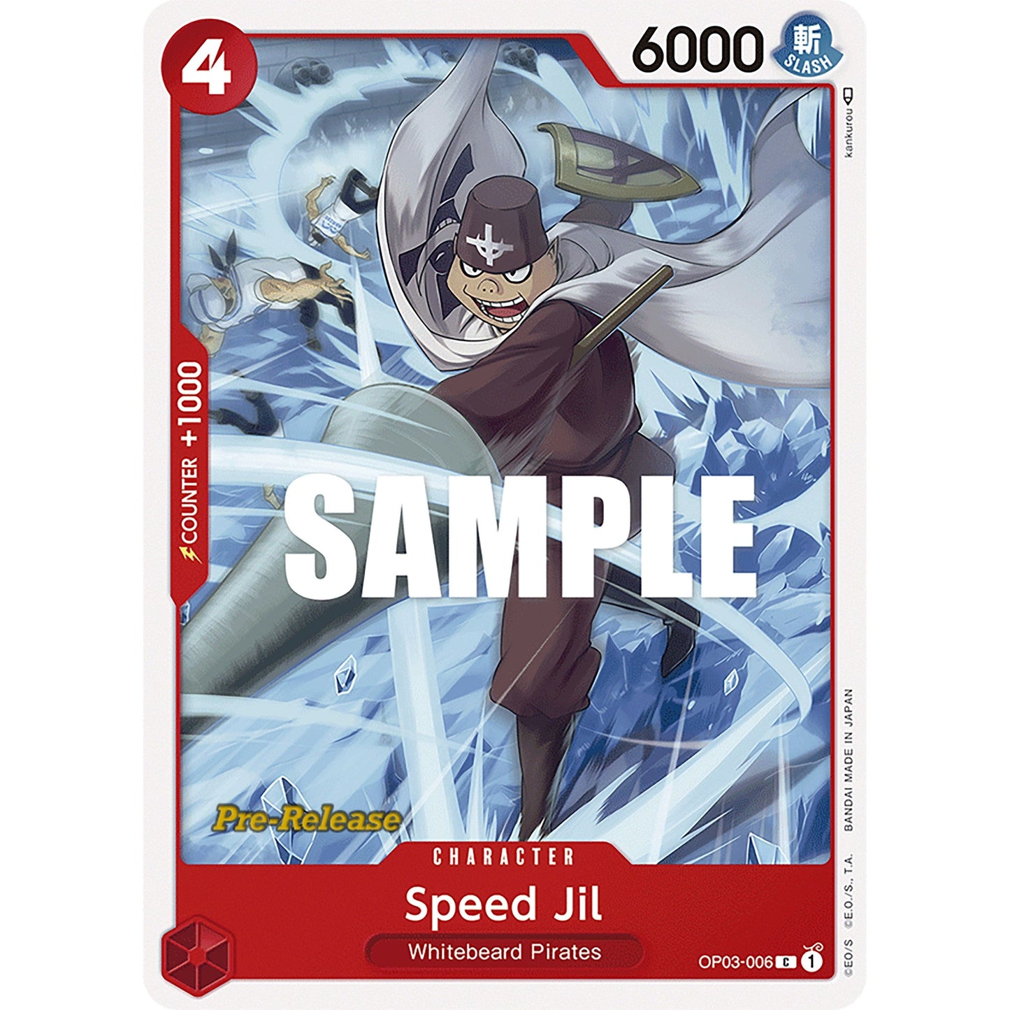 Image for Speed Jil (OP03-006) (OP03 PRE) - One Piece Card Game