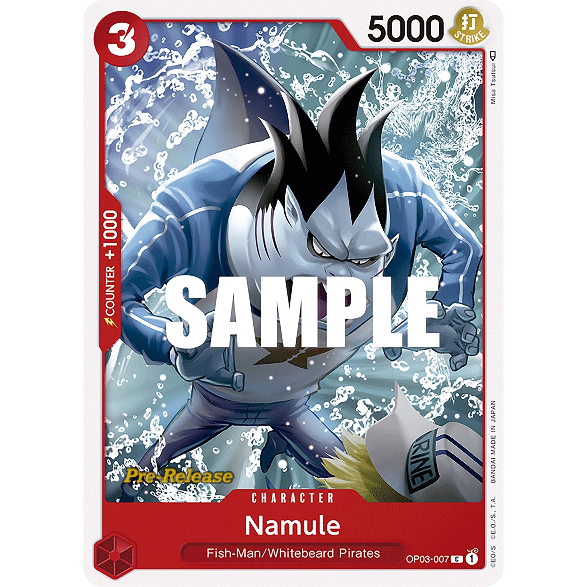 Image for Namule (OP03-007) (OP03 PRE) - One Piece Card Game
