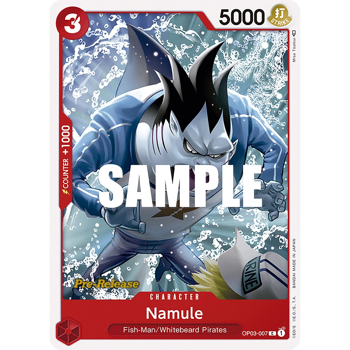 Image for Namule (OP03-007) (OP03 PRE) - One Piece Card Game