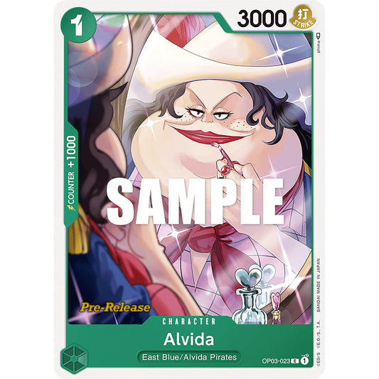 Image for Alvida (OP03-023) (OP03 PRE) - One Piece Card Game