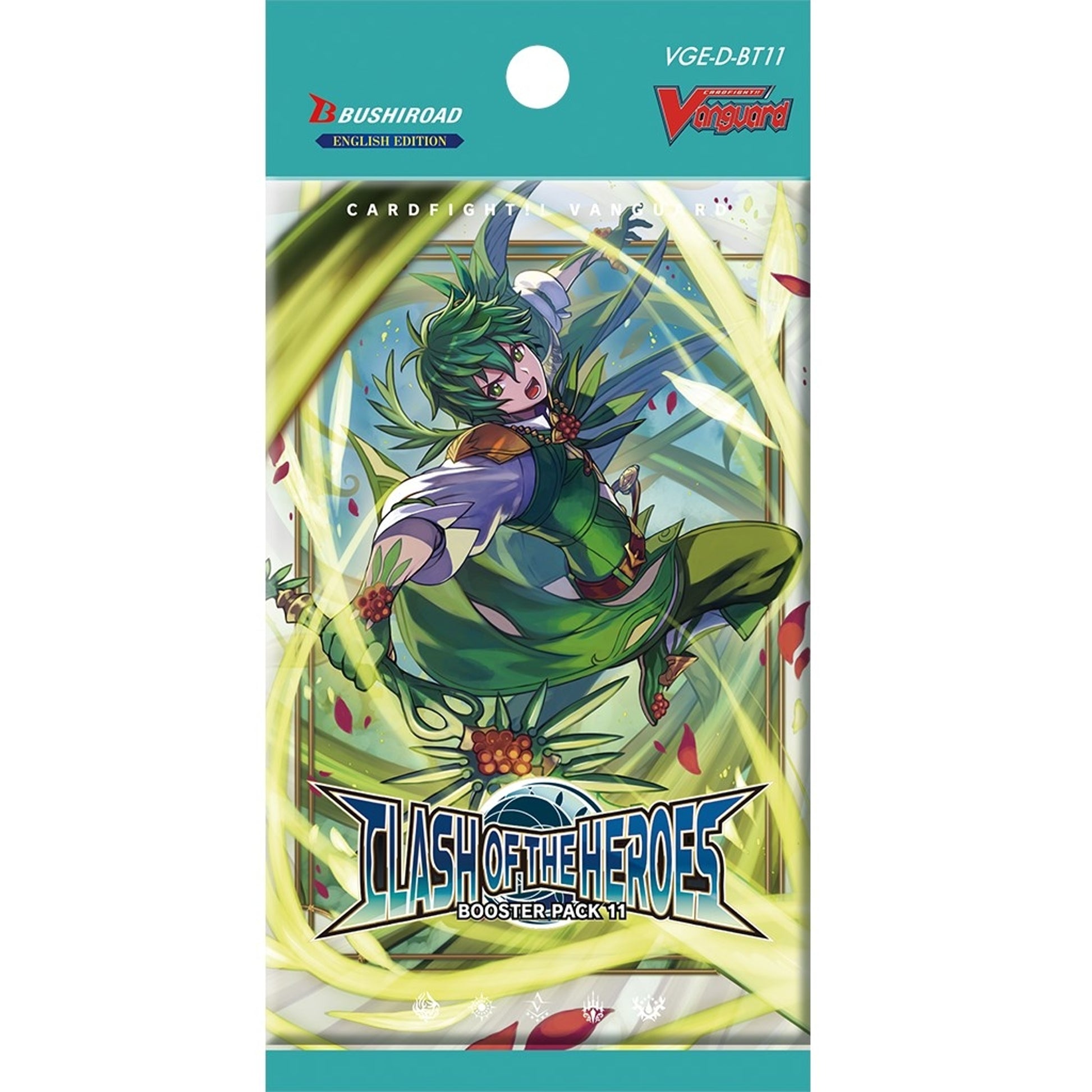 Image for Clash of the Heroes Booster Pack - Cardfight Vanguard