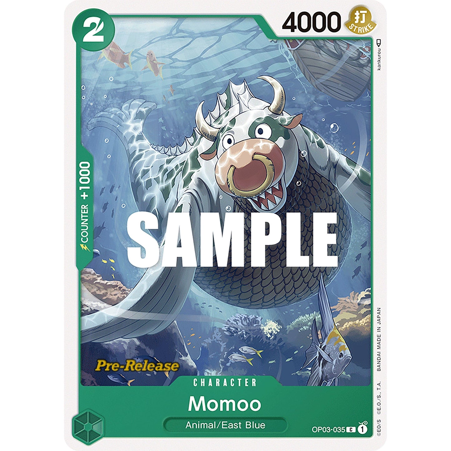 Image for Momoo (OP03-035) (OP03 PRE) - One Piece Card Game