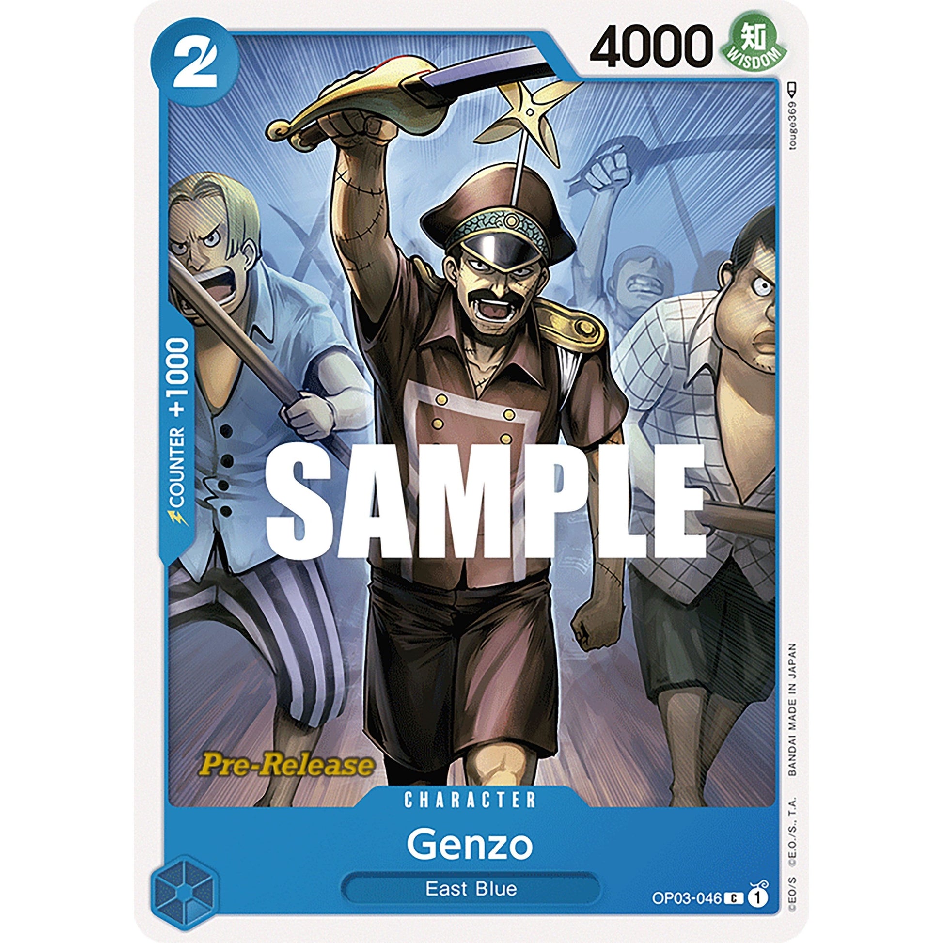 Image for Genzo (OP03-046) (OP03 PRE) - One Piece Card Game