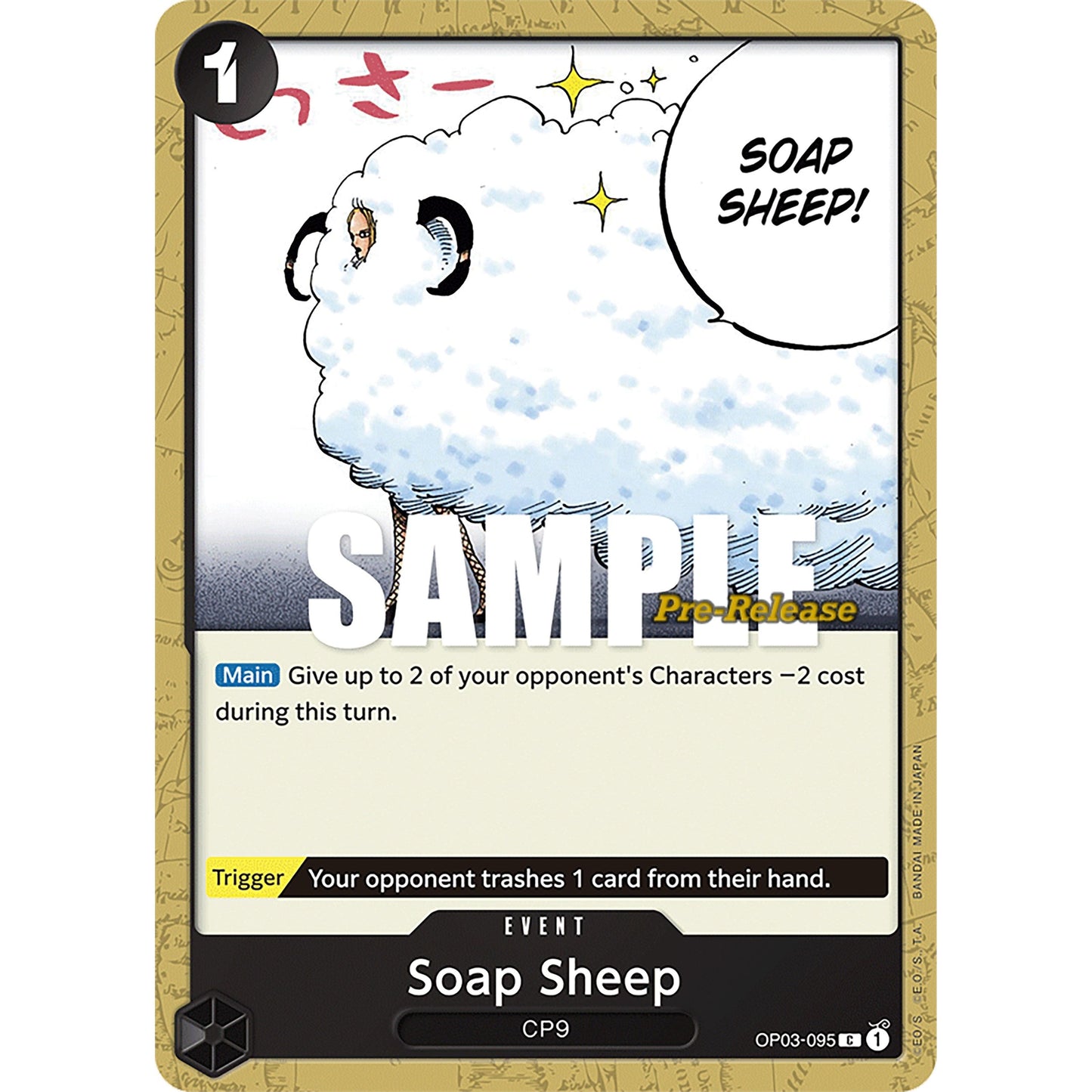 Image for Soap Sheep (OP03-095) (OP03 PRE) - One Piece Card Game