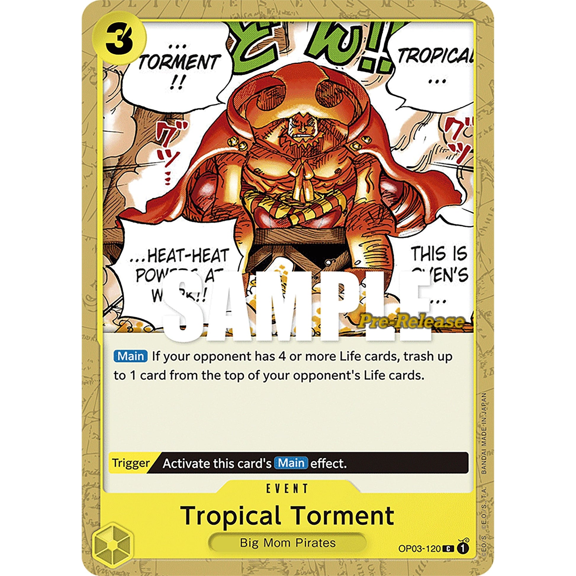 Image for Tropical Torment (OP03-120) (OP03 PRE) - One Piece Card Game