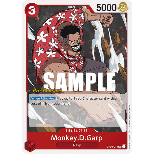 Image for Monkey.D.Garp (OP03-014) (OP03 PRE) - One Piece Card Game