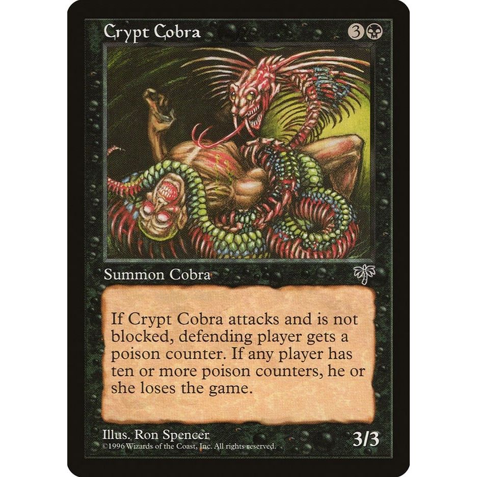 Image for Crypt Cobra (MIR) - Magic: The Gathering