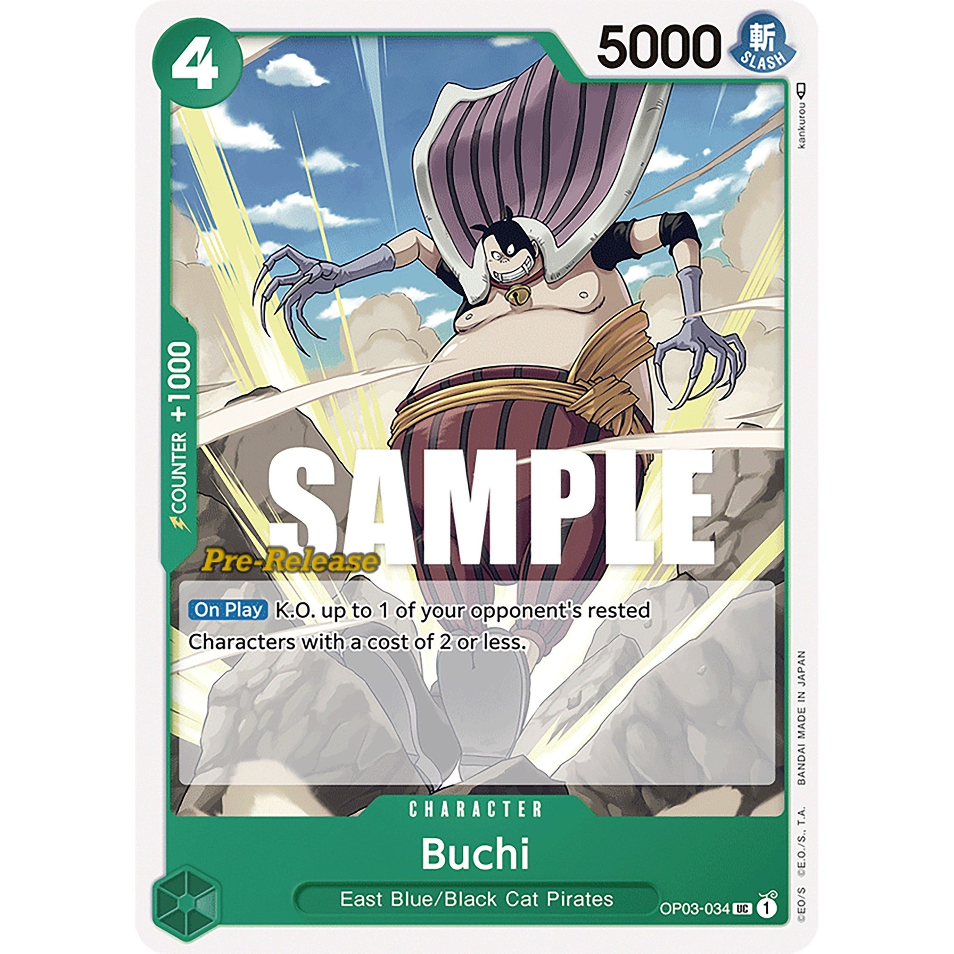 Image for Buchi (OP03-034) (OP03 PRE) - One Piece Card Game