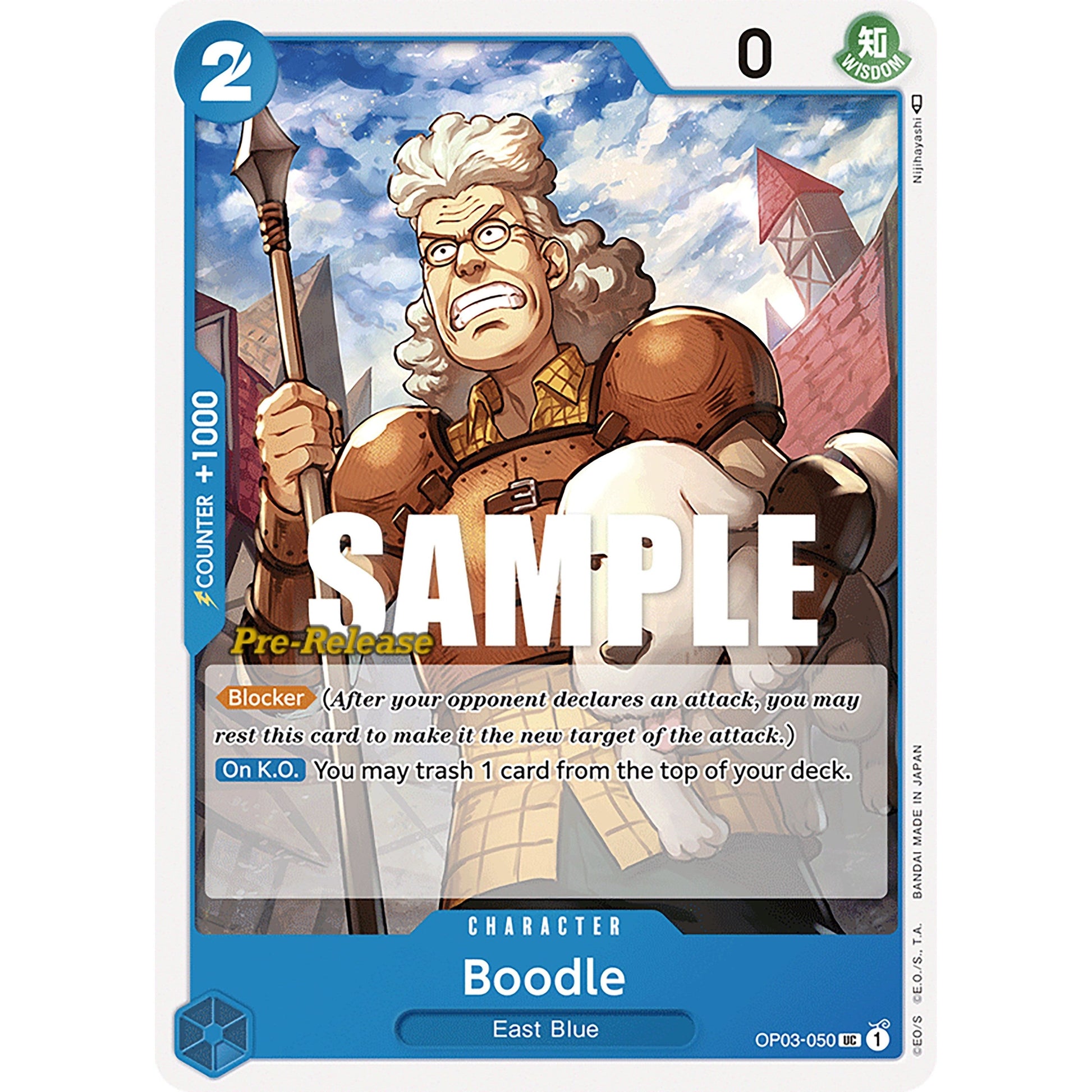 Image for Boodle (OP03-050) (OP03 PRE) - One Piece Card Game