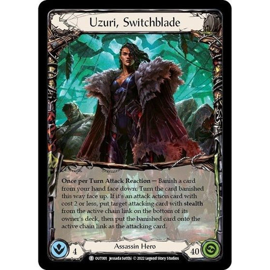 Image for Uzuri, Switchblade // Ponder (OUT001 // OUT237) (OUT) - Flesh and Blood TCG