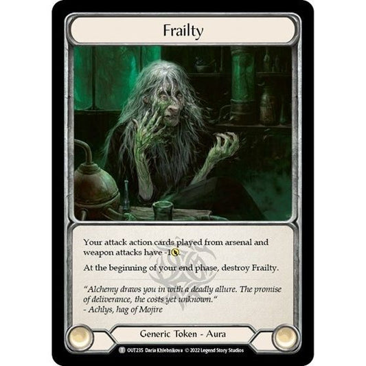 Image for Frailty // Spider's Bite (OUT235 // OUT004) (OUT) - Flesh and Blood TCG