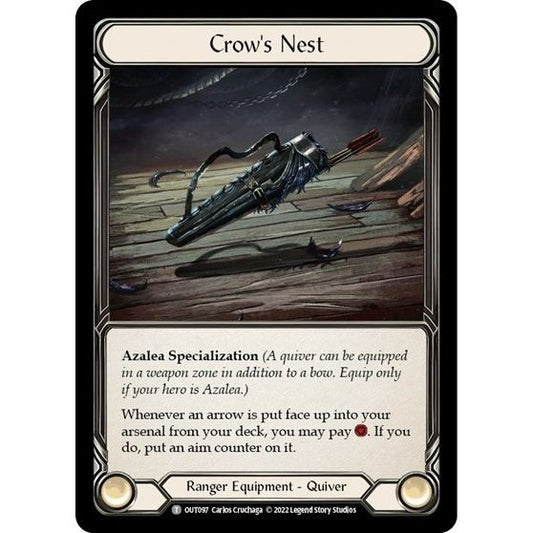 Image for Crow's Nest // Driftwood Quiver (OUT097 // OUT098) (OUT) - Flesh and Blood TCG