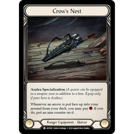 Image for Crow's Nest // Driftwood Quiver (OUT097 // OUT098) (OUT) - Flesh and Blood TCG