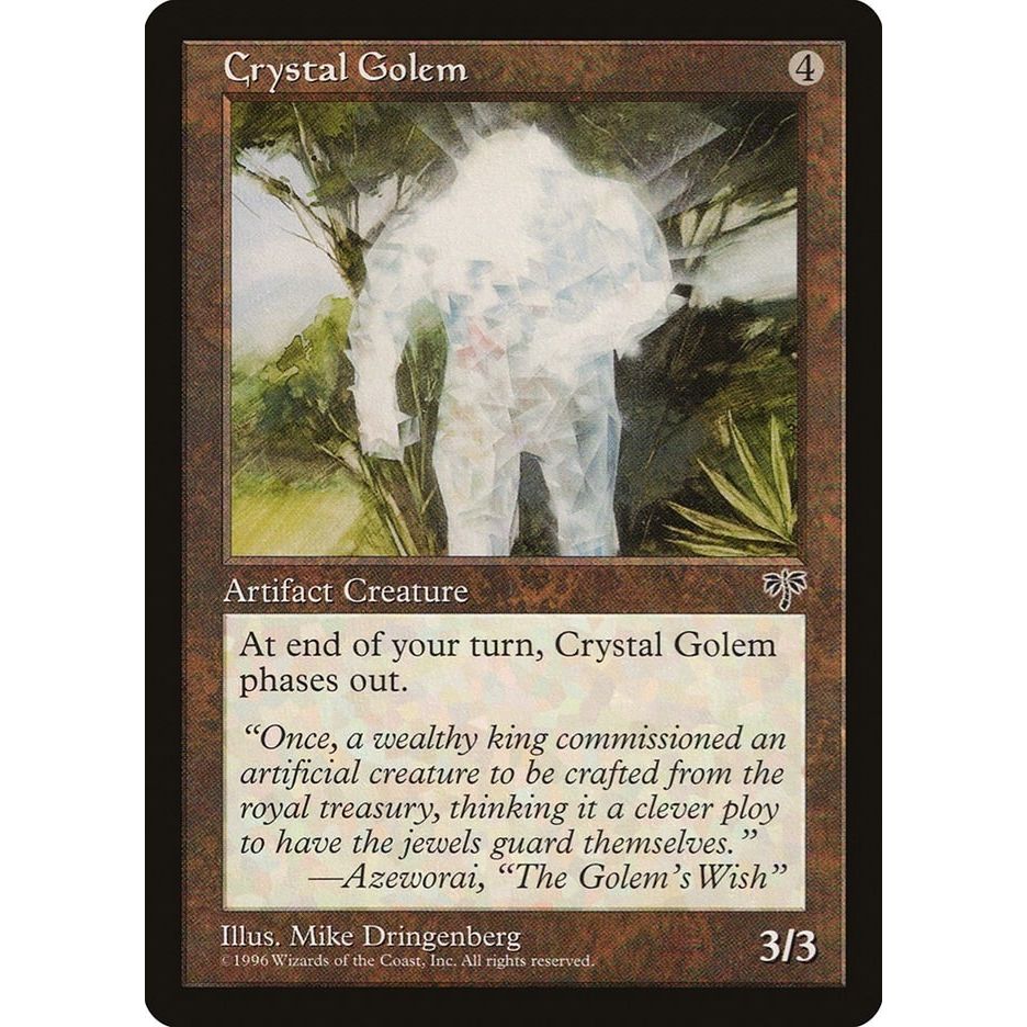 Image for Crystal Golem (MIR) - Magic: The Gathering