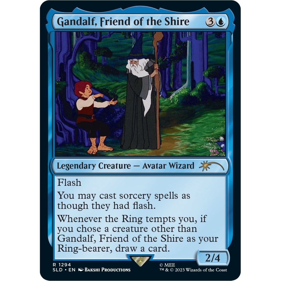 Image for Gandalf, Friend of the Shire (1294) (SLD) - Magic: The Gathering
