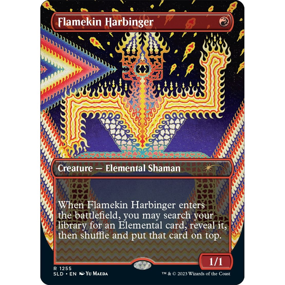 Image for Flamekin Harbinger (1255) (SLD) - Magic: The Gathering