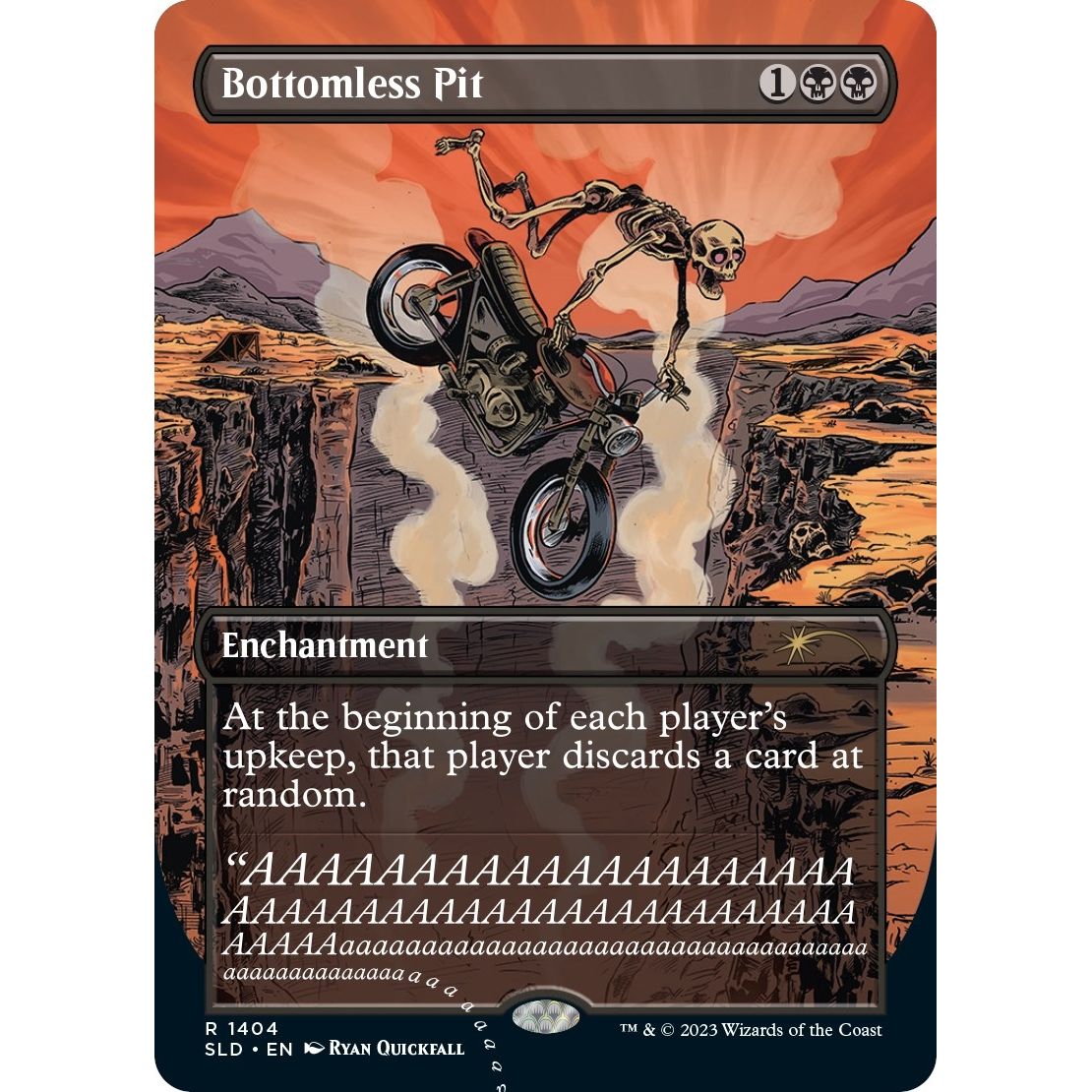 Image for Bottomless Pit (1404) (SLD) - Magic: The Gathering