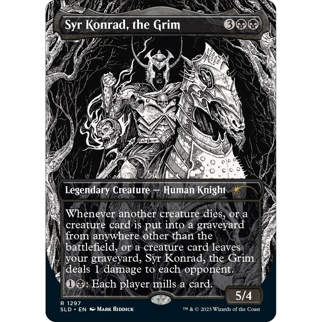 Image for Syr Konrad, the Grim (1297) (SLD) - Magic: The Gathering