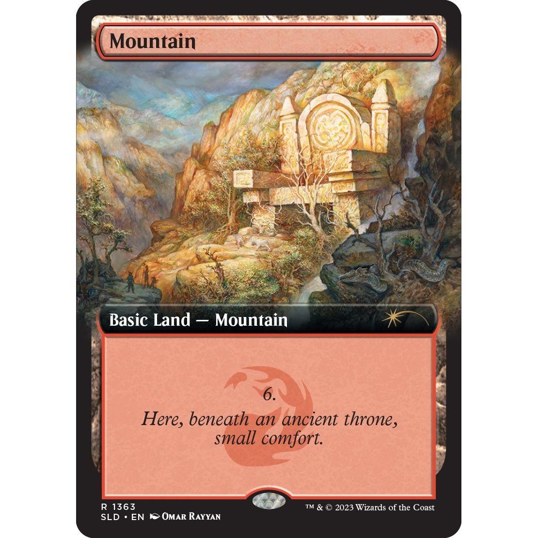 Image for Mountain (1363) (1363) (SLD) - Magic: The Gathering
