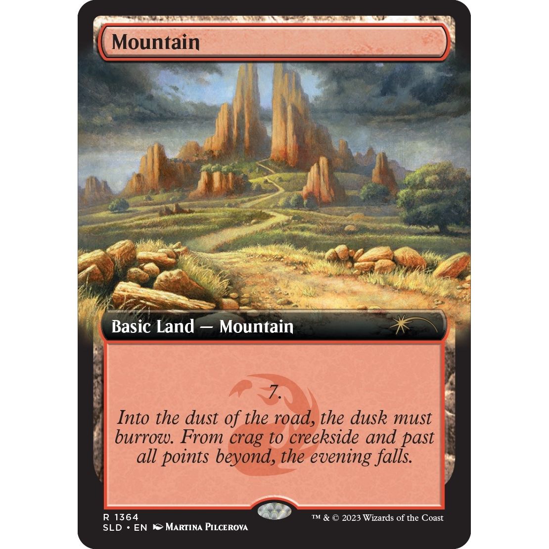 Image for Mountain (1364) (1364) (SLD) - Magic: The Gathering