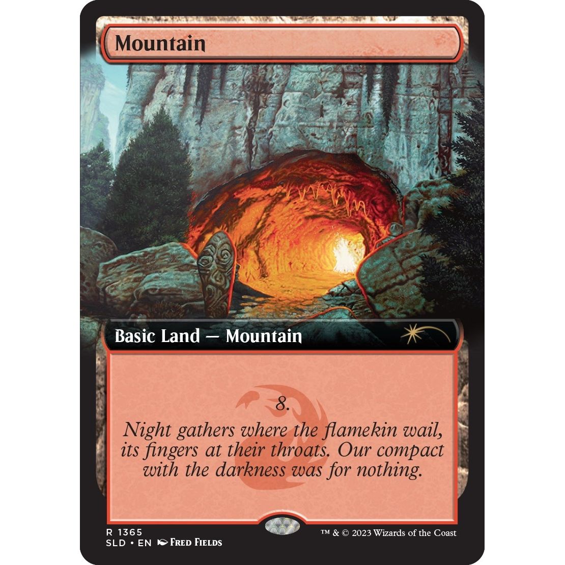 Image for Mountain (1365) (1365) (SLD) - Magic: The Gathering