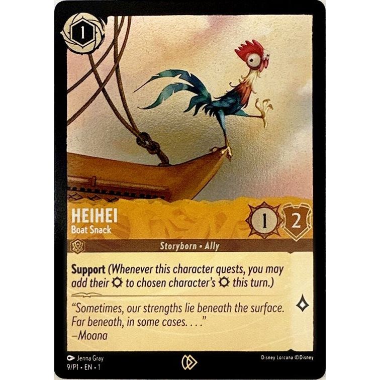 Image for Heihei - Boat Snack (9) (DLPC) - Disney Lorcana