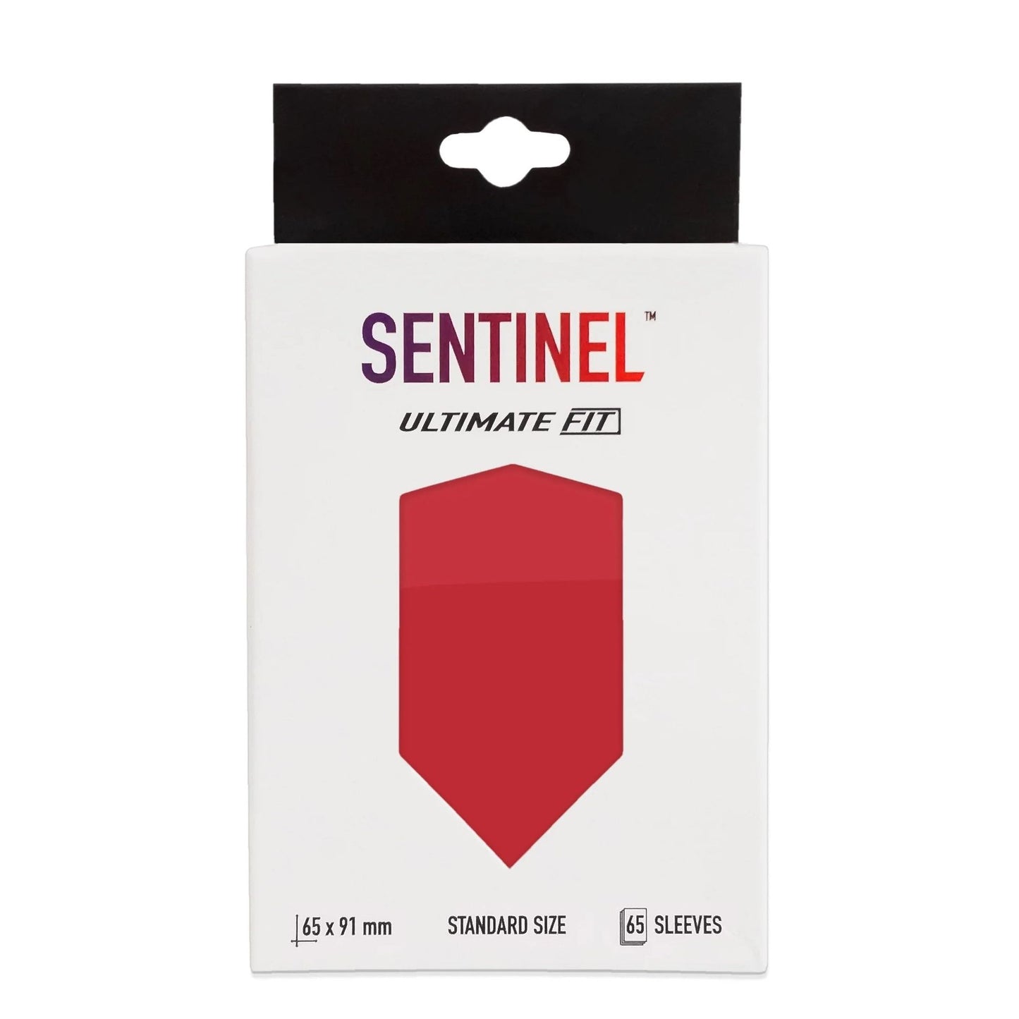 Image for Sentinel Ultimate Fit Sleeves - Red (65-Pack) - Card Sleeves
