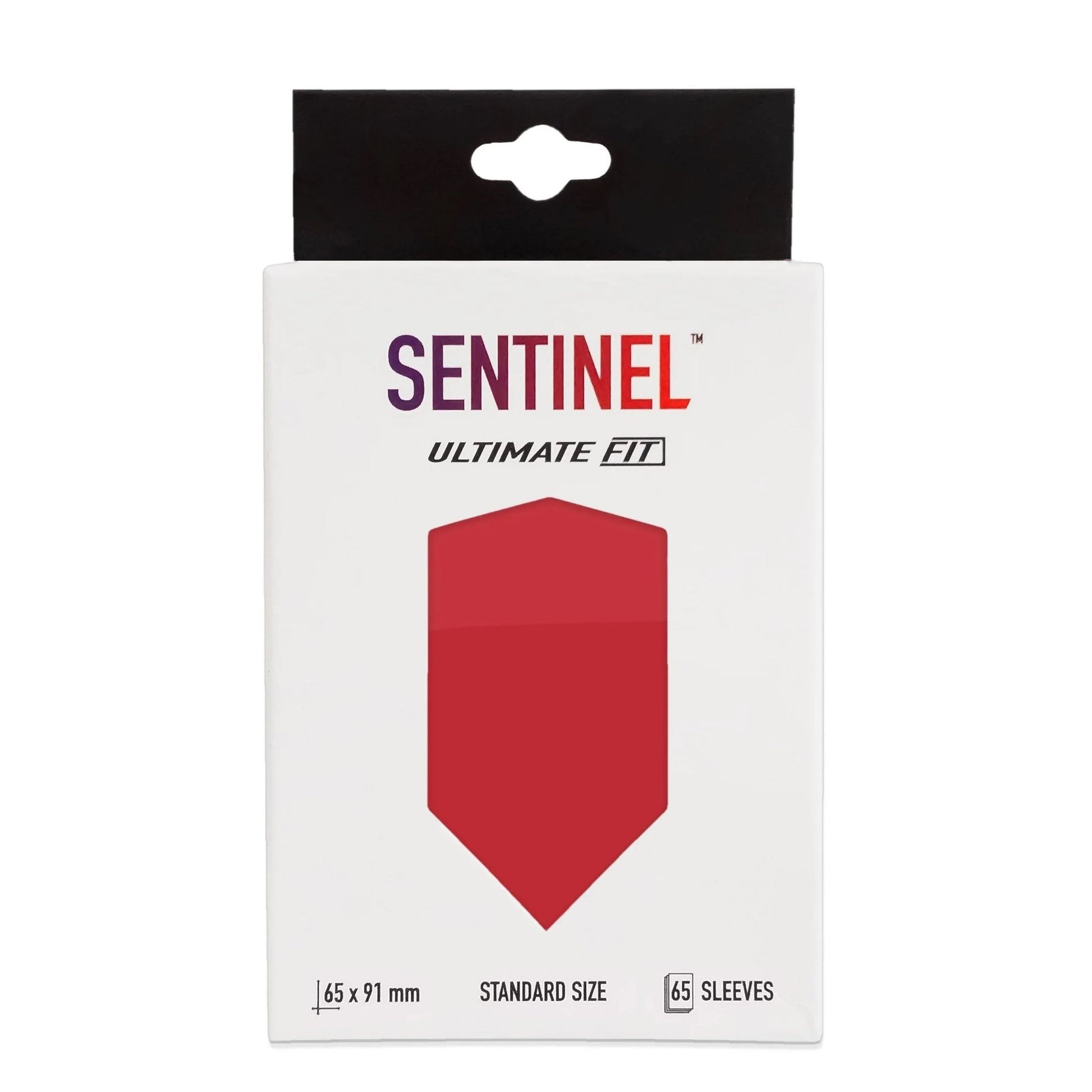 Image for Sentinel Ultimate Fit Sleeves - Red (65-Pack) - Card Sleeves
