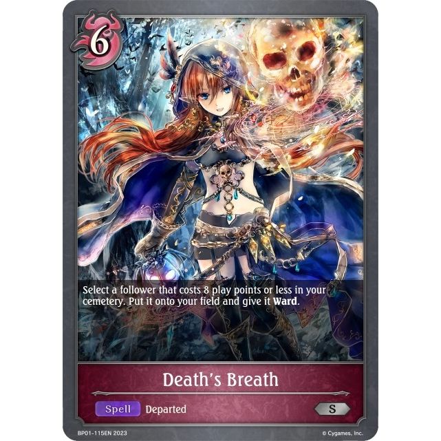 Image for Death's Breath (BP01-115EN) (BP01) - Shadowverse: Evolve