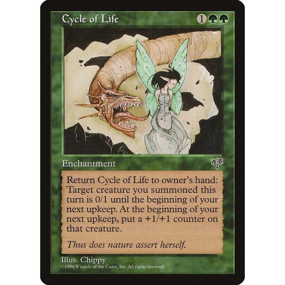 Image for Cycle of Life (MIR) - Magic: The Gathering