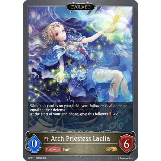 Image for Arch Priestess Laelia (Evolved) (BP01-130EN) (BP01) - Shadowverse: Evolve