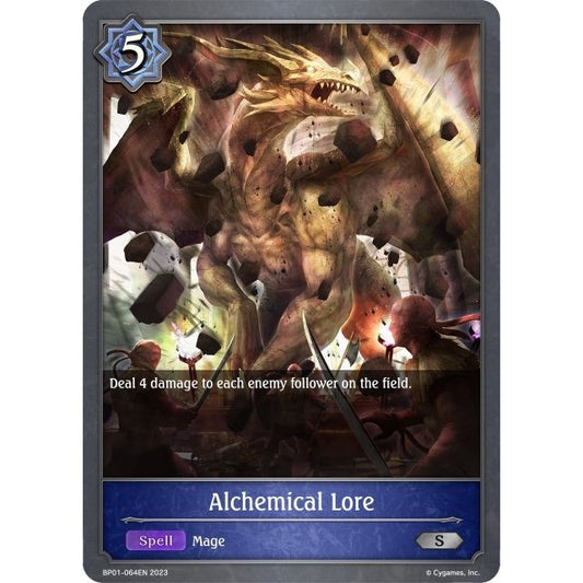 Image for Alchemical Lore (BP01-064EN) (BP01) - Shadowverse: Evolve