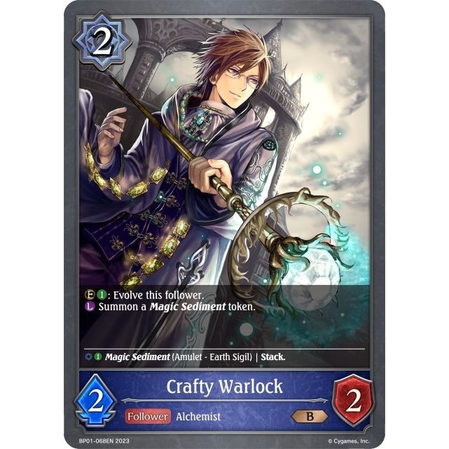 Image for Crafty Warlock (BP01-068EN) (BP01) - Shadowverse: Evolve