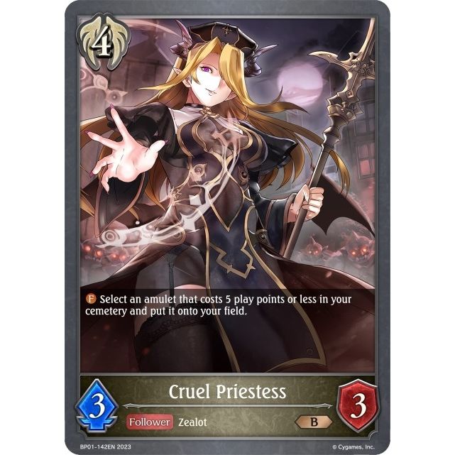 Image for Cruel Priestess (BP01-142EN) (BP01) - Shadowverse: Evolve