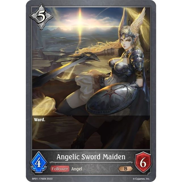 Image for Angelic Sword Maiden (BP01-176EN) (BP01) - Shadowverse: Evolve
