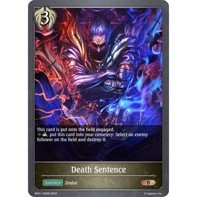 Image for Death Sentence (BP01-150EN) (BP01) - Shadowverse: Evolve
