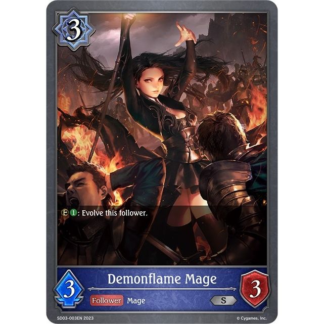 Image for Demonflame Mage (SD03-003EN) (SD03) - Shadowverse: Evolve
