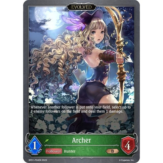 Image for Archer (Evolved) - P04EN (Foil) (BP01-P04EN) (BP01) - Shadowverse: Evolve