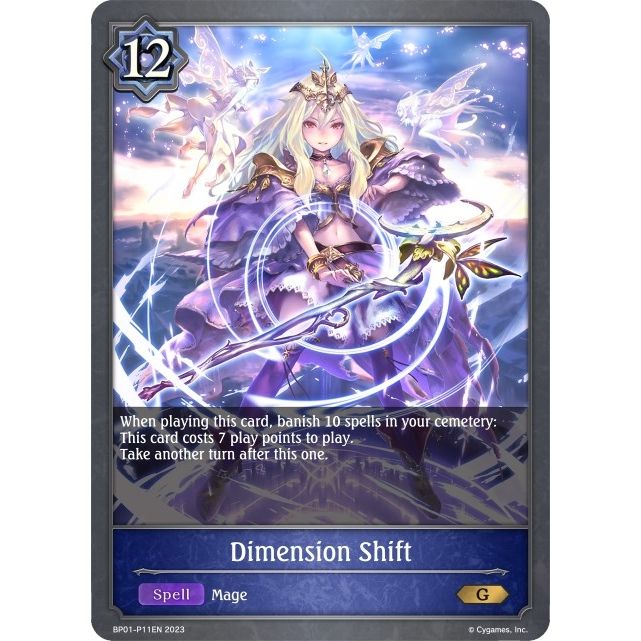 Image for Dimension Shift - P11EN (Foil) (BP01-P11EN) (BP01) - Shadowverse: Evolve