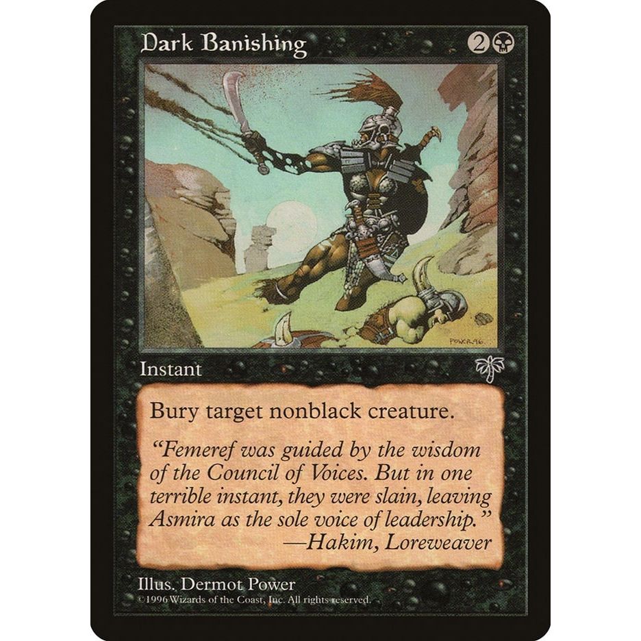 Image for Dark Banishing (MIR) - Magic: The Gathering
